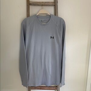 Under Armour Men's Gray Long Sleeve Shirt